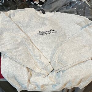 Gray Crewneck Sweater